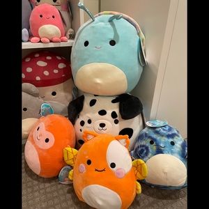 Squishmellow lot (5)